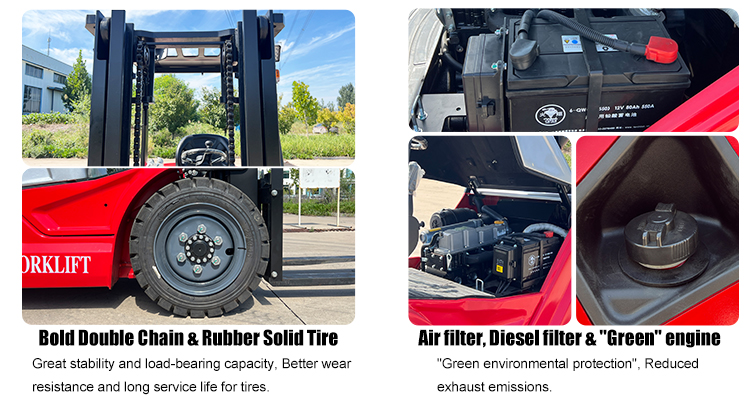 Diesel forklift truck Diesel forklift truck