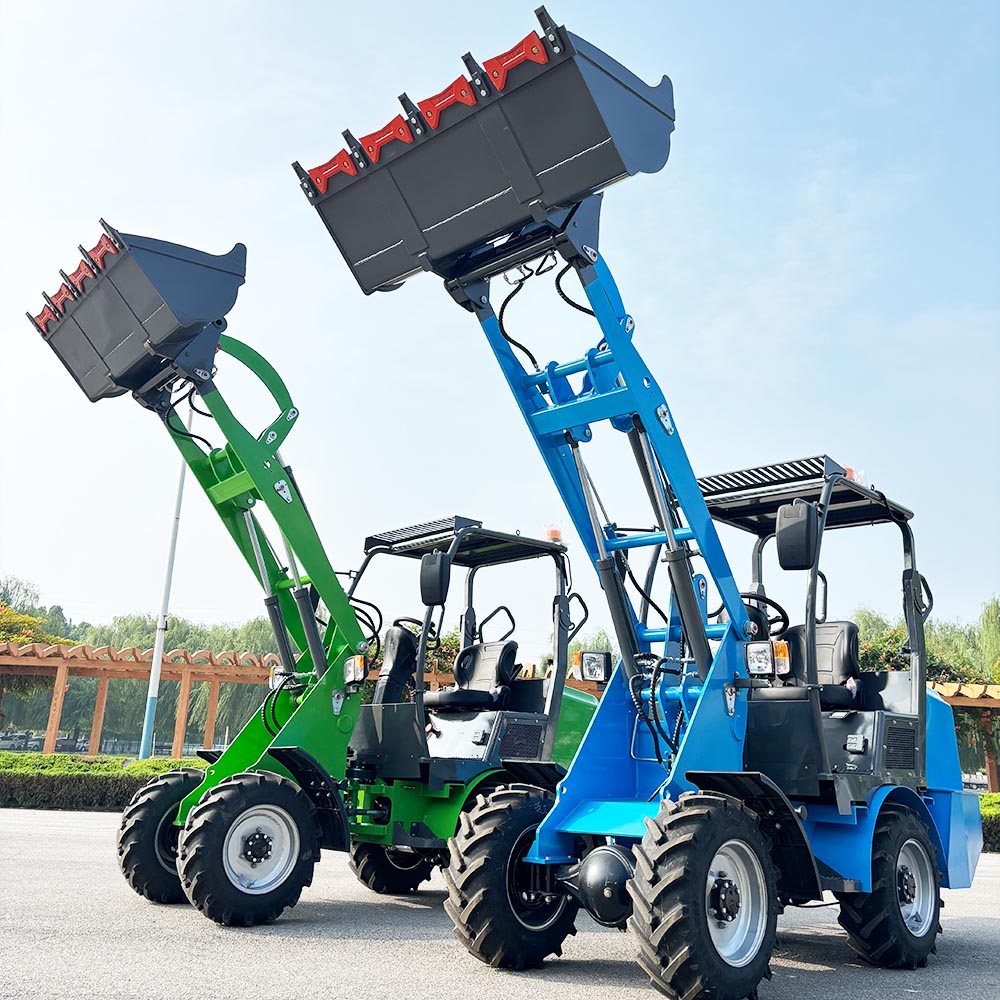 Elektrikli tekerlekli yükleyici