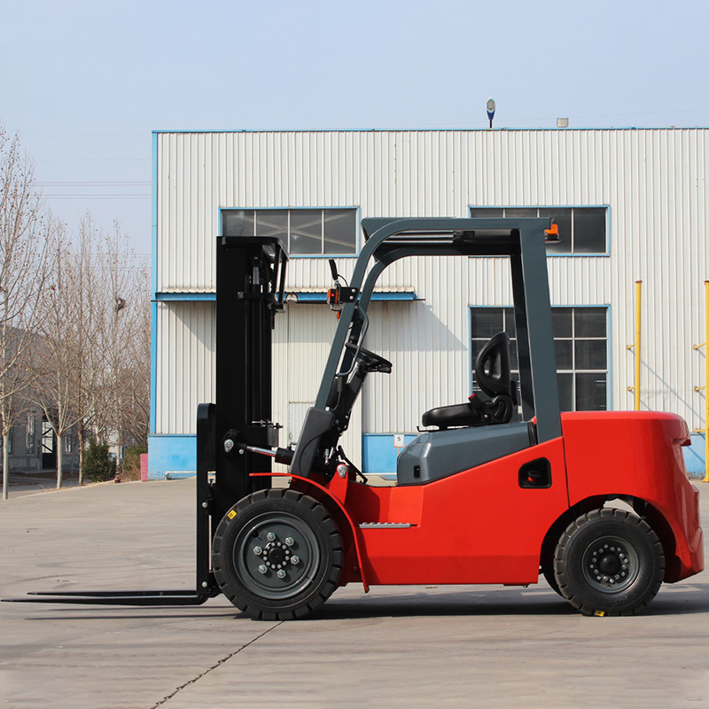 Motorized forklift