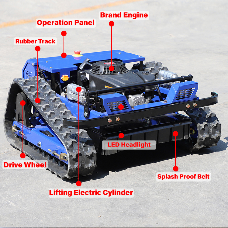 Remote Controlled Slope Mower Remote Controlled Slope Mower