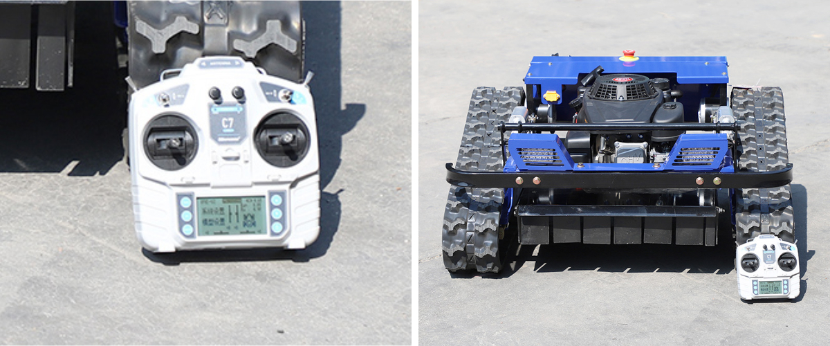 Remote Controlled Slope Mower Remote Controlled Slope Mower