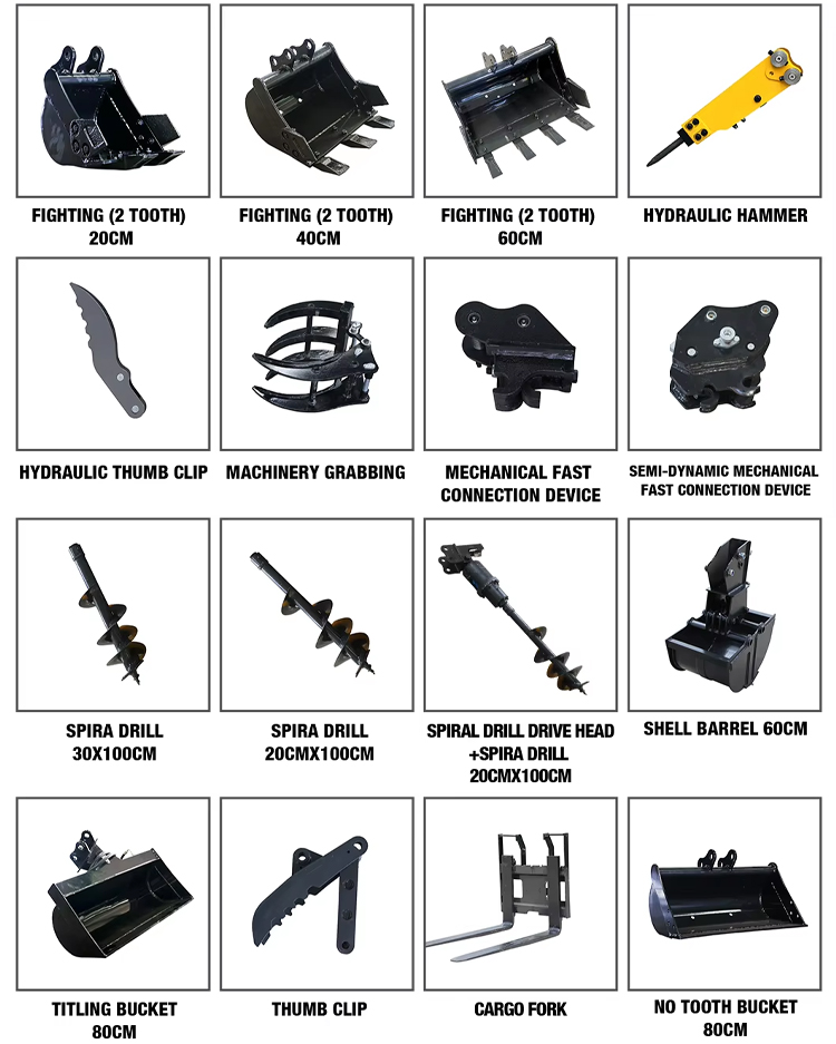 Excavatrice 2,5 T Excavatrice 2,5 T