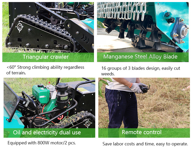 Remote control mowers are popular and revolutionize lawn maintenance Remote control mowers are popular and revolutionize lawn maintenance