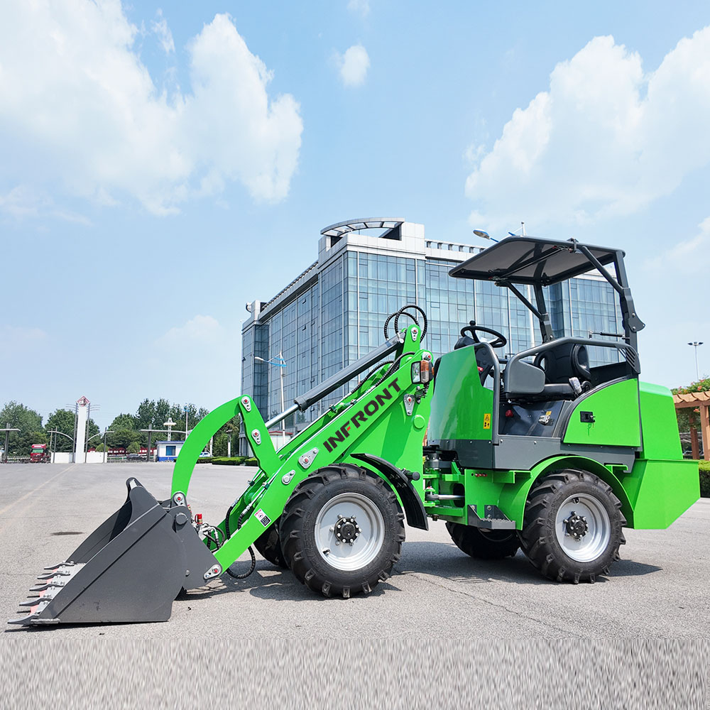 Elektrikli tekerlekli yükleyici